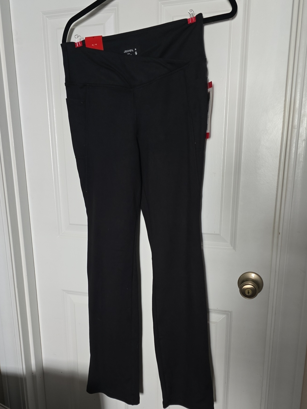 Jockey Black Flared Active Pants